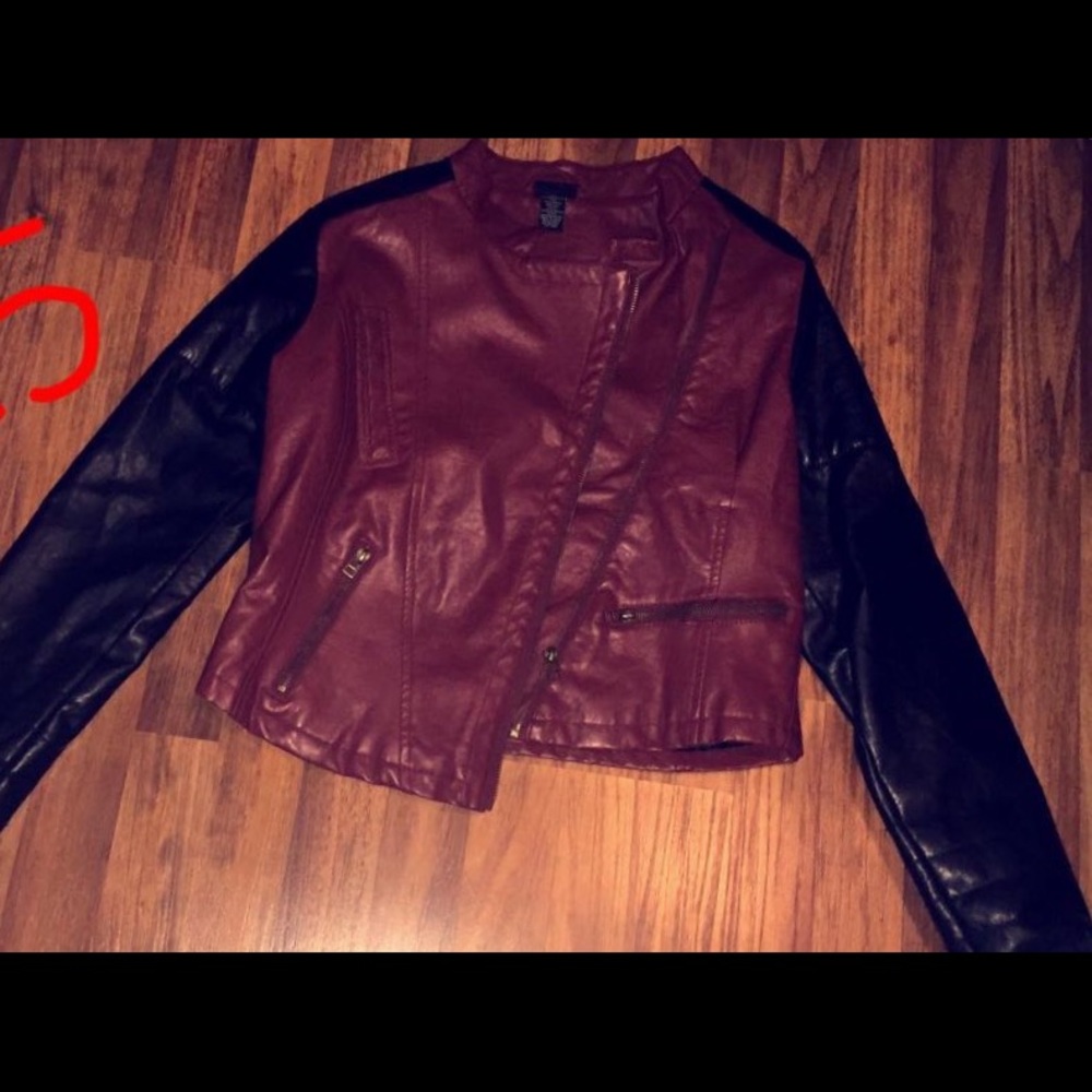 Juniors vinyl jacket